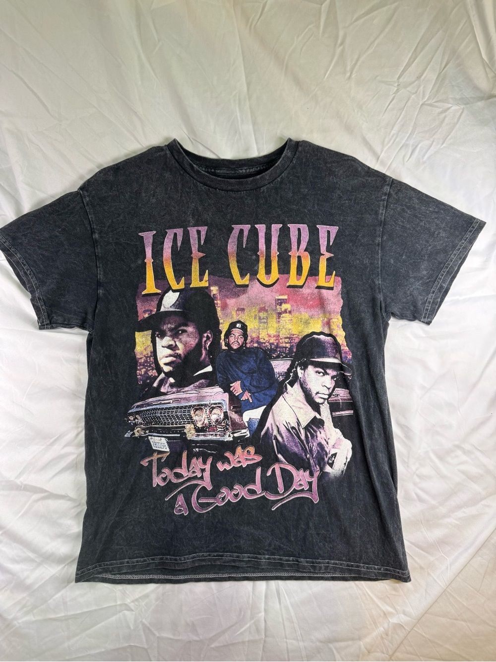 Ice Cube 'Today Was a Good Day' Graphic Tee - Black
